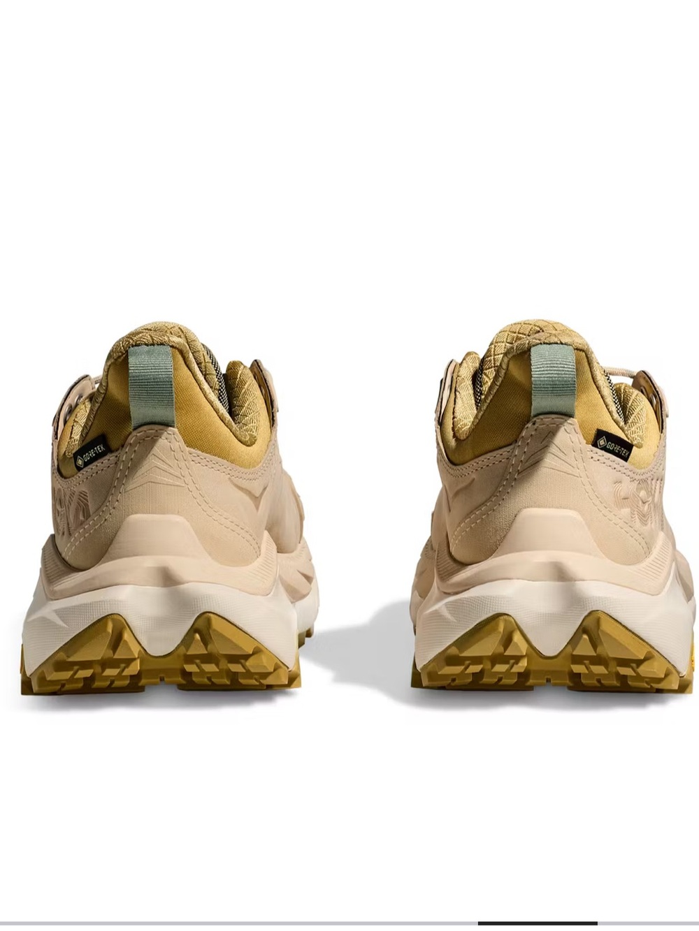 Hoka Beige and Gold Trekking Sneaker - Picture 4 of 16